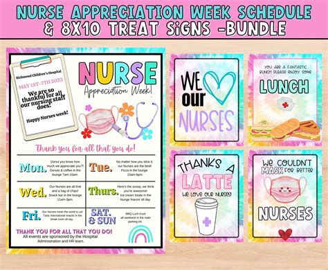 Nurse Appreciation Week Ideas