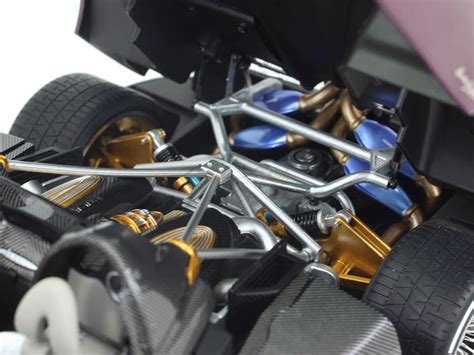 Pagani Huayra Roadster Purple 1:18 LCD models diecast scale car | Scale ...