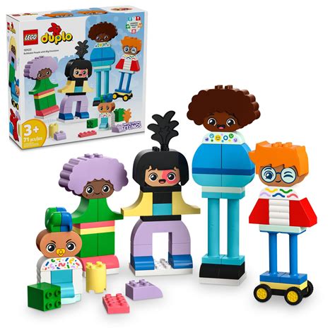 LEGO DUPLO Town Buildable People with Big Emotions Interactive Toy for ...