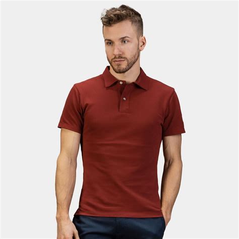 Dark red polo shirt | Tailor Store®