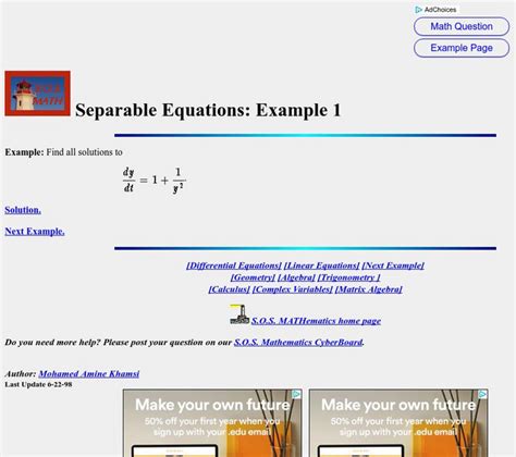 Image result for Separable Equations Examples