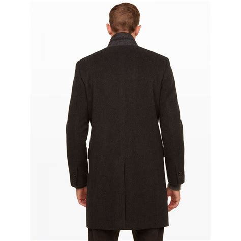 Men Winter Warm Cashmere Wool Coat