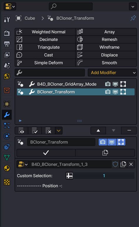 Blender Python Modifier 的图像结果