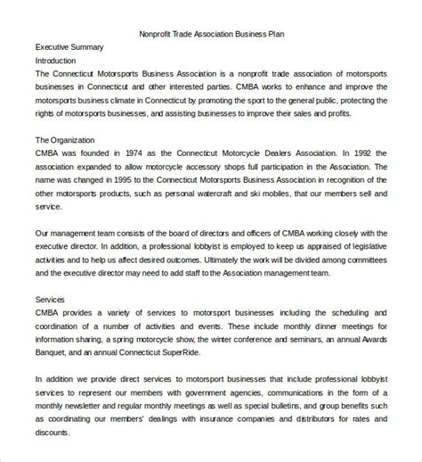 Free NonProfit Business Plan Template 的图像结果