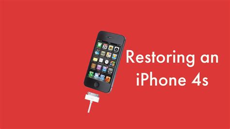 IPhone Restore Tutorial 的图像结果