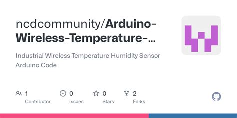 GitHub - ncdcommunity/Arduino-Wireless-Temperature-Humidity-Sensor ...