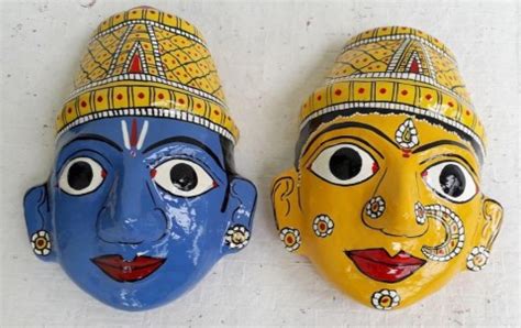 RADHA KRISHNA : Mask Pair | Garuda Life
