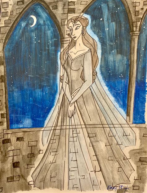 The Grey Lady (Ghost of Helena Ravenclaw) - The Autistic Animator's Desk