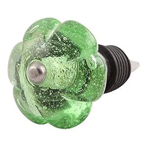 Buy Indian-Shelf Glass Bottle Cork | Melon Flower Wine Stopper | Bottle ...