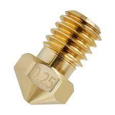 0.25 mm Nozzle V6 type for 3D Printer Brass Nozzle (Pack of 1) – Indian ...