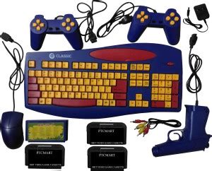 PTCMart 8 bit tv video game na GB with 48 In 1 Games Like Educational ...