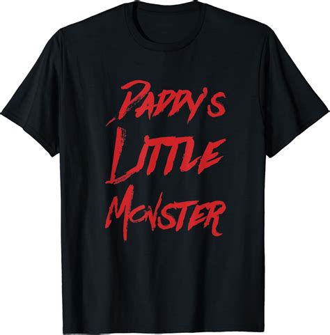Amazon.com: Daddy's Little Monster Halloween T-shirt: Clothing