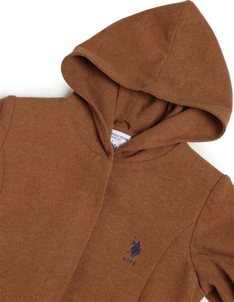 Solid Longline Hooded Jacket – U.S. Polo Assn. India