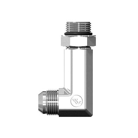 World Wide Fittings Male JIC to Male O-Ring Boss Adjustable 90° Elbow ...