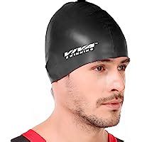 Buy Viva Sports Swimming Cap (Black) Online at Low Prices in India ...