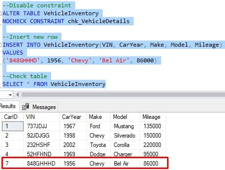 Image result for Predicate in SQL Check Constraint