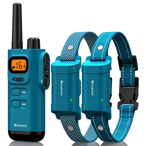 Bousnic Dog Training Collar with Remote - 4000ft Waterproof Dog Shock ...