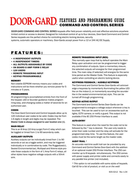 Image result for Linear Keypad Programming