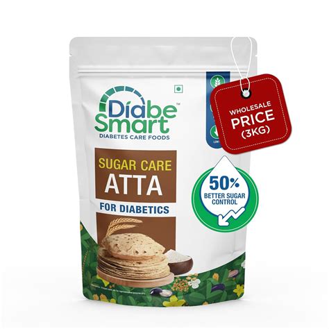 DiabeSmart - Diabetic Atta 3 Kg | 32% better Sugar India | Ubuy