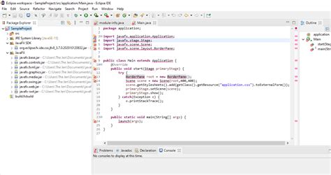 How to Install JavaFX in Eclipse 的图像结果