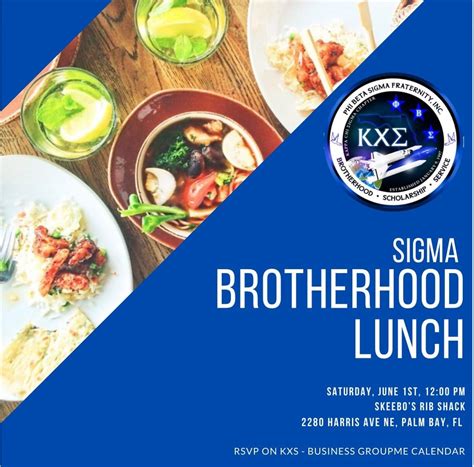 Space Coast Sigmas Brotherhood Lunch, Skeebo's Rib Shack, Palm Bay, 1 ...
