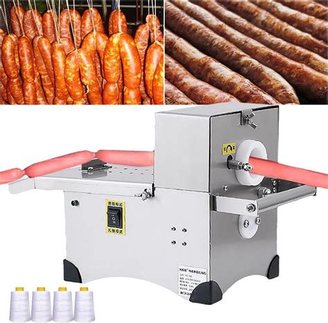 Amazon.com: GEHPYYDS Electric Sausage Tying Machine Stainless Steel ...
