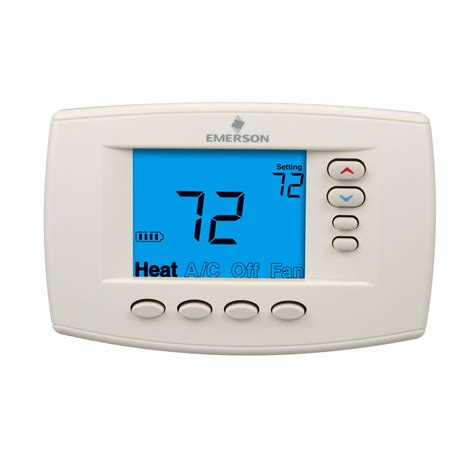EMERSON, Heat and Cool, Manual, Low Voltage Thermostat - 4UFU9|1F95EZ ...