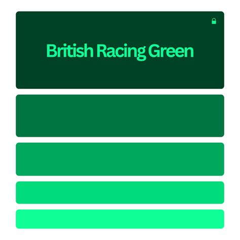 British Racing Green (#004225): Color Codes & Palettes!