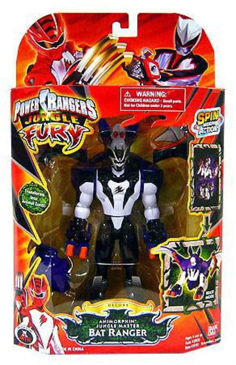 Buy Power Rangers Deluxe Animorphin Jungle Master Bat Ranger Action ...
