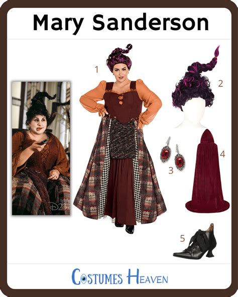 Mary Sanderson Costume - Quda Halloween
