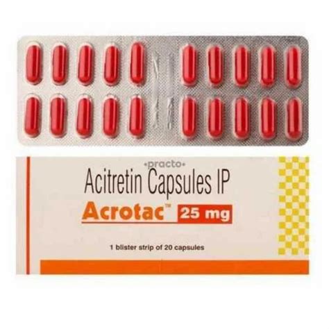 Skin Care Medicines - Tretiva 40mg Isotretinoin Capsule 100% Export ...
