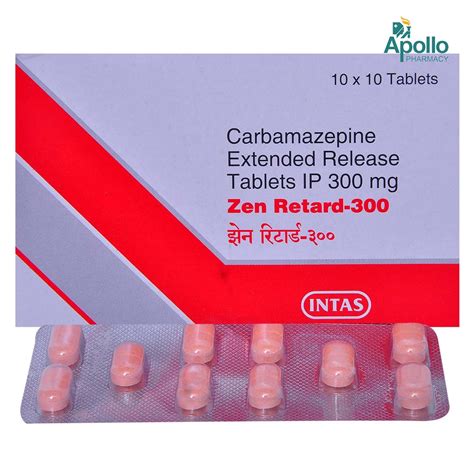 Zen Retard-300 Tablet 10's Price, Uses, Side Effects, Composition ...