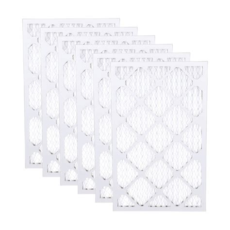 Filtrete 14-in W x 20-in L x 1-in MERV 8 Pleated Air Filter (6-Pack ...