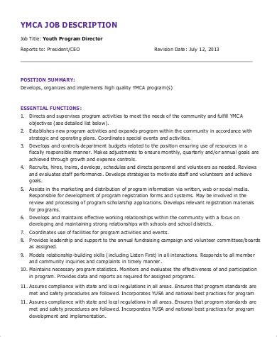 Image result for Assistant Program Director Job Description