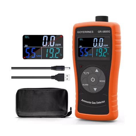 GOYERRNES Ammonia Gas Meter Detector, NH3 Gas Monitor Sensor India | Ubuy