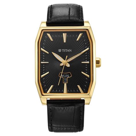 Buy Online Titan Regalia Opulent Analog with Day and Date Black Dial ...
