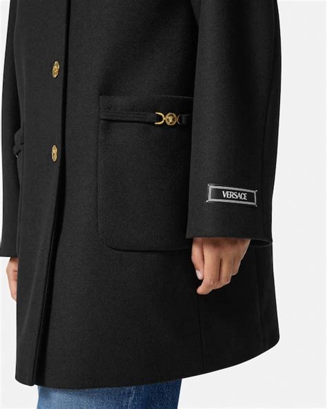 Women's Designer Coats, Puffer & Leather Jackets | VERSACE US