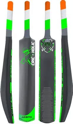 Jaspo CRIC-Holic Senior Plastic Cricket Full Size Bat with Soft Cricke