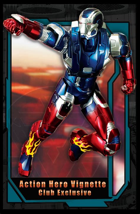 Iron Man Mark XXII Hot Rod Armor Action Hero Vignette - The Toyark - News