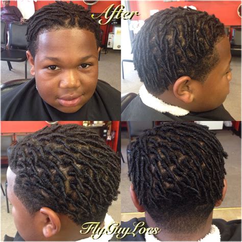 Finished product fresh head of starter locs #flyguylocs #loctician # ...