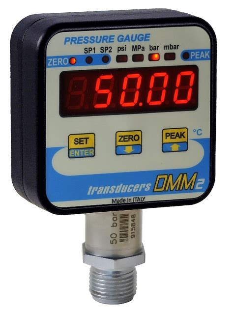 Digital pressure gauges | ETI s.r.l.