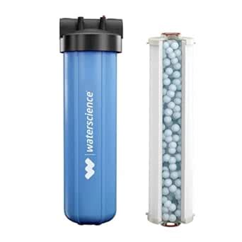WaterScience RIO Single Stage 20-Inch Mainline Hard Water Filter for ...