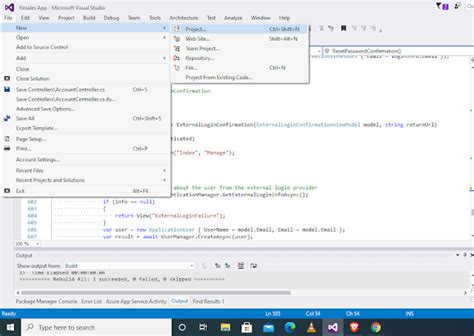 Image result for C# .Net MVC Web Project