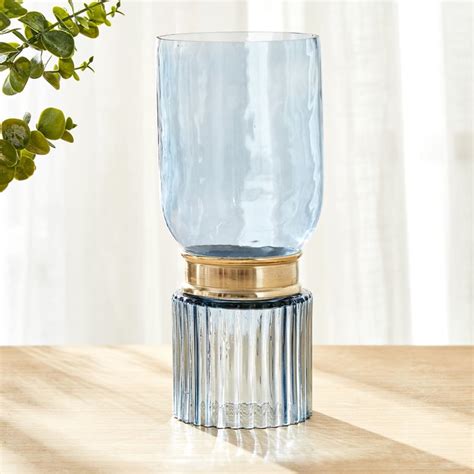 Buy Splendid Homeshores Glass Hurricane Candle Holder - Small from Home ...
