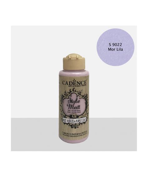 Style matt akrilna boja - 9022 Mor lila 120ml