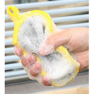 MosQuick® Pack of 5 Double Layer Round 2-in-1 Premium Scrubber for ...