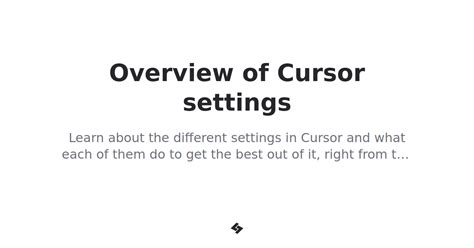 Cursor Settings Control Panel 的图像结果