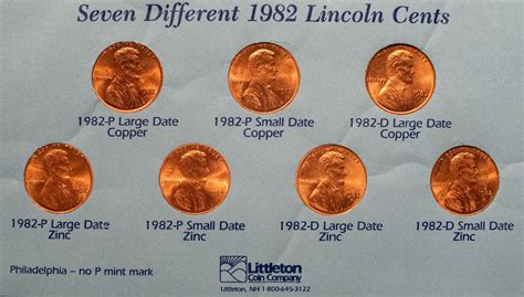 1982 Lincoln Cent Varieties: Value & Guide | American Rarities