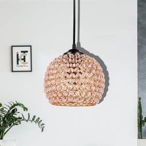 HOME CRAFT THEME Crystal 265 Pendant Light, Ceiling Hanging Light ...