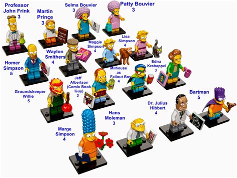 Simpsons Toy Minifigures at William Difiore blog
